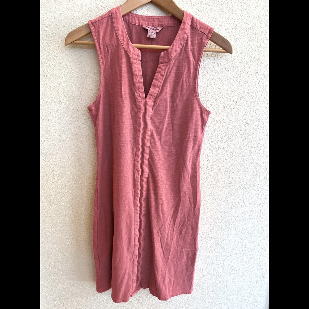 Tommy Bahama Pink Pleated Sundress